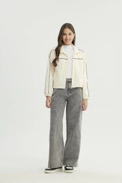Chaqueta Mujer Classic Crema