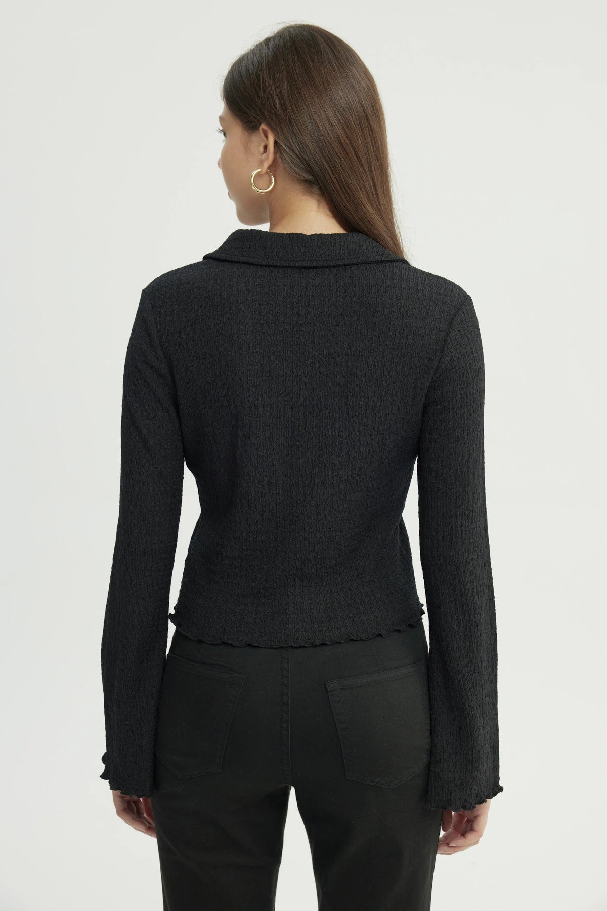 Blusa Mujer Regular Negro