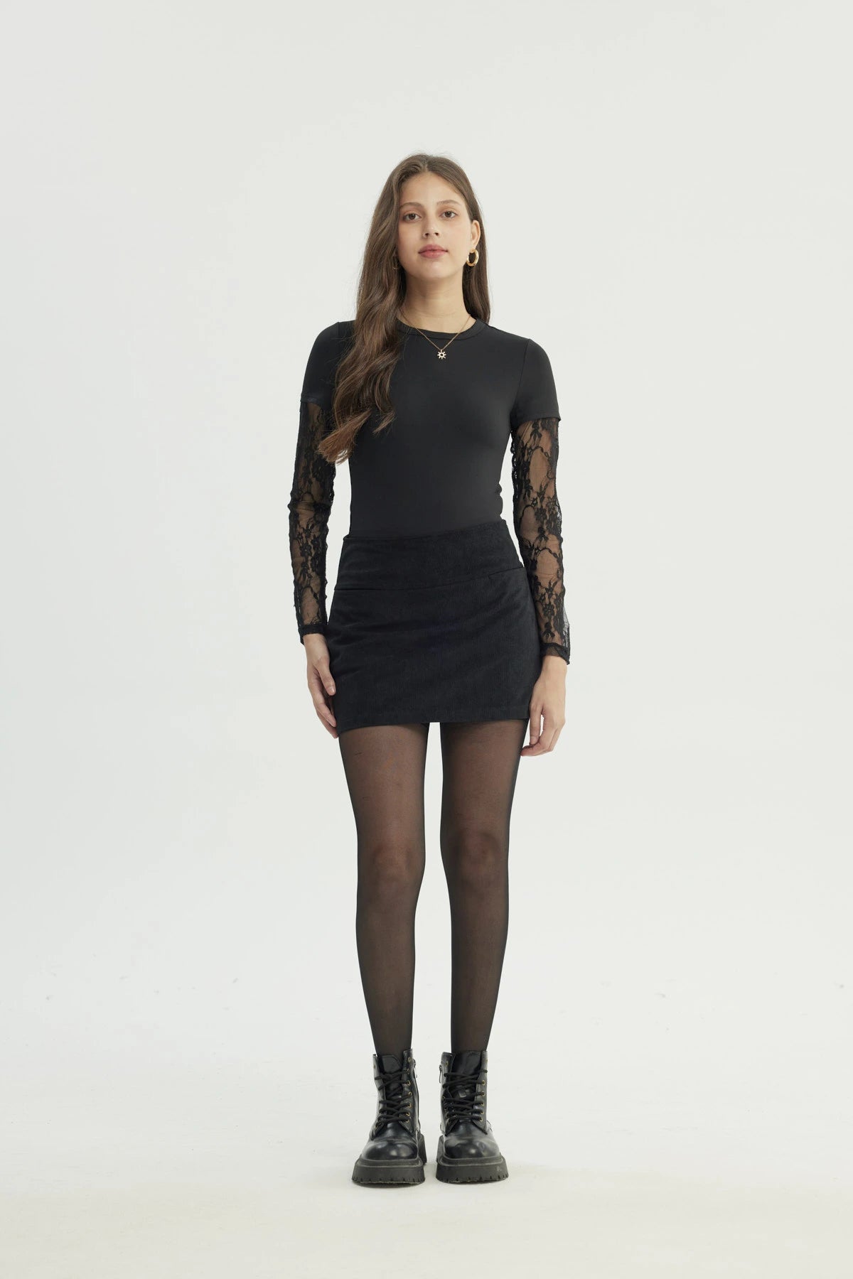 Falda Mujer Juvenil Negro
