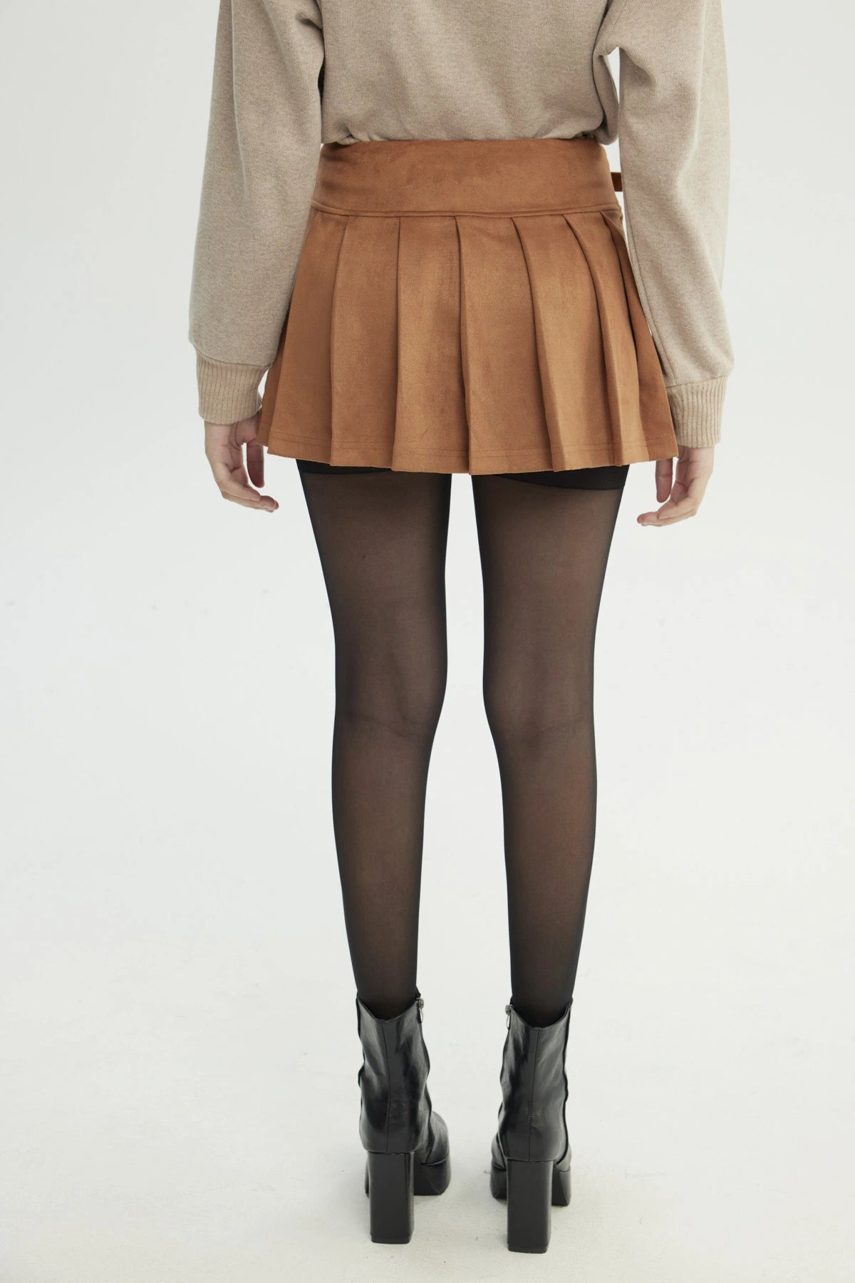 Falda Mujer Juvenil Camel