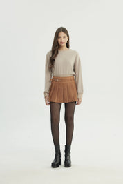 Falda Mujer Juvenil Camel