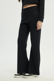 Pantalón Buzo Mujer Basta Evasee Negro