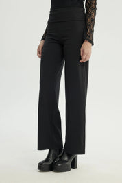 Pantalón Mujer Basta Evasee Negro
