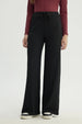 Pantalón Mujer Wide Leg Negro