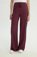 Pantalón Mujer Wide Leg Rojo