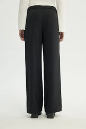 Pantalón Mujer Wide Leg Negro
