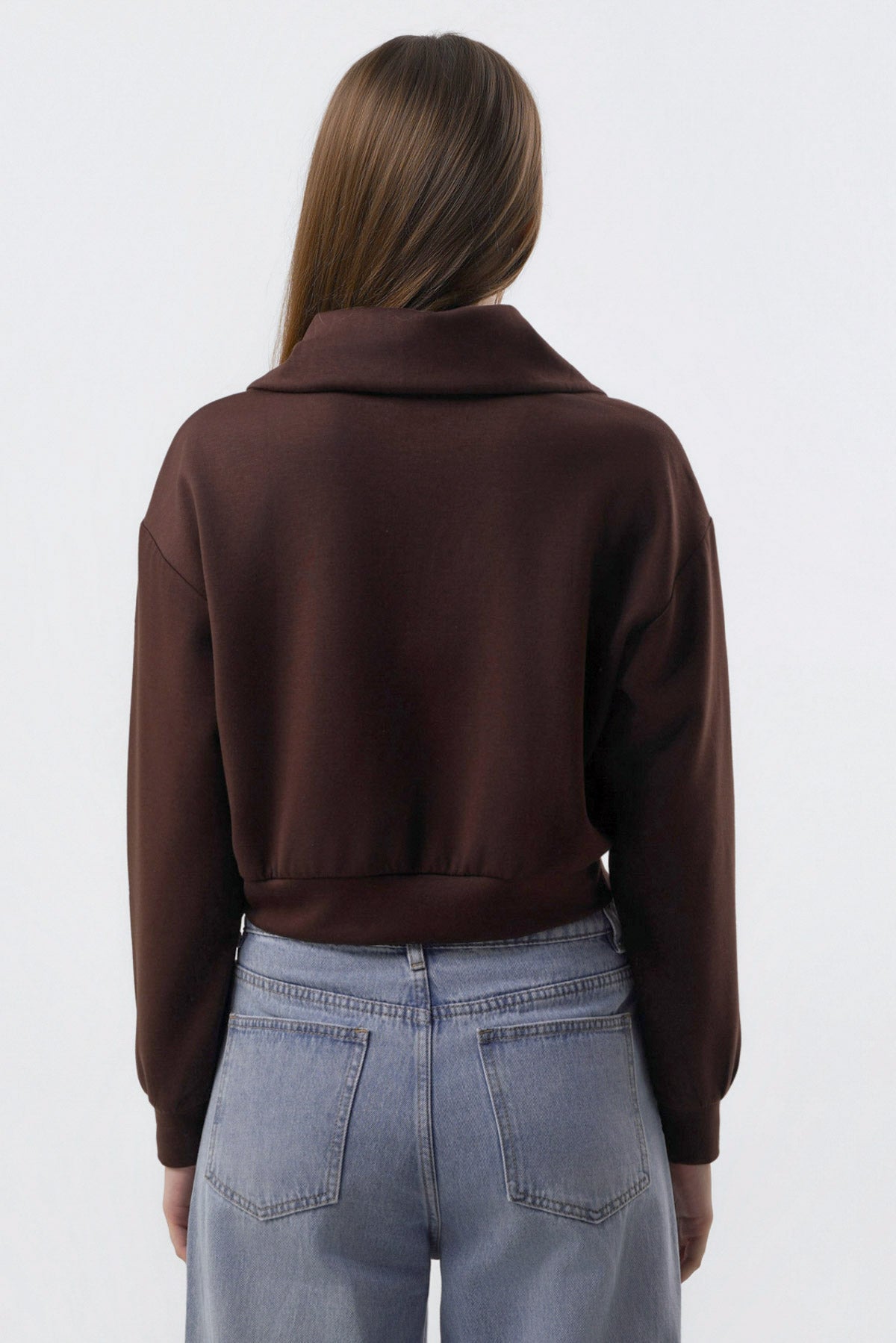 Polerón Mujer Classic Chocolate