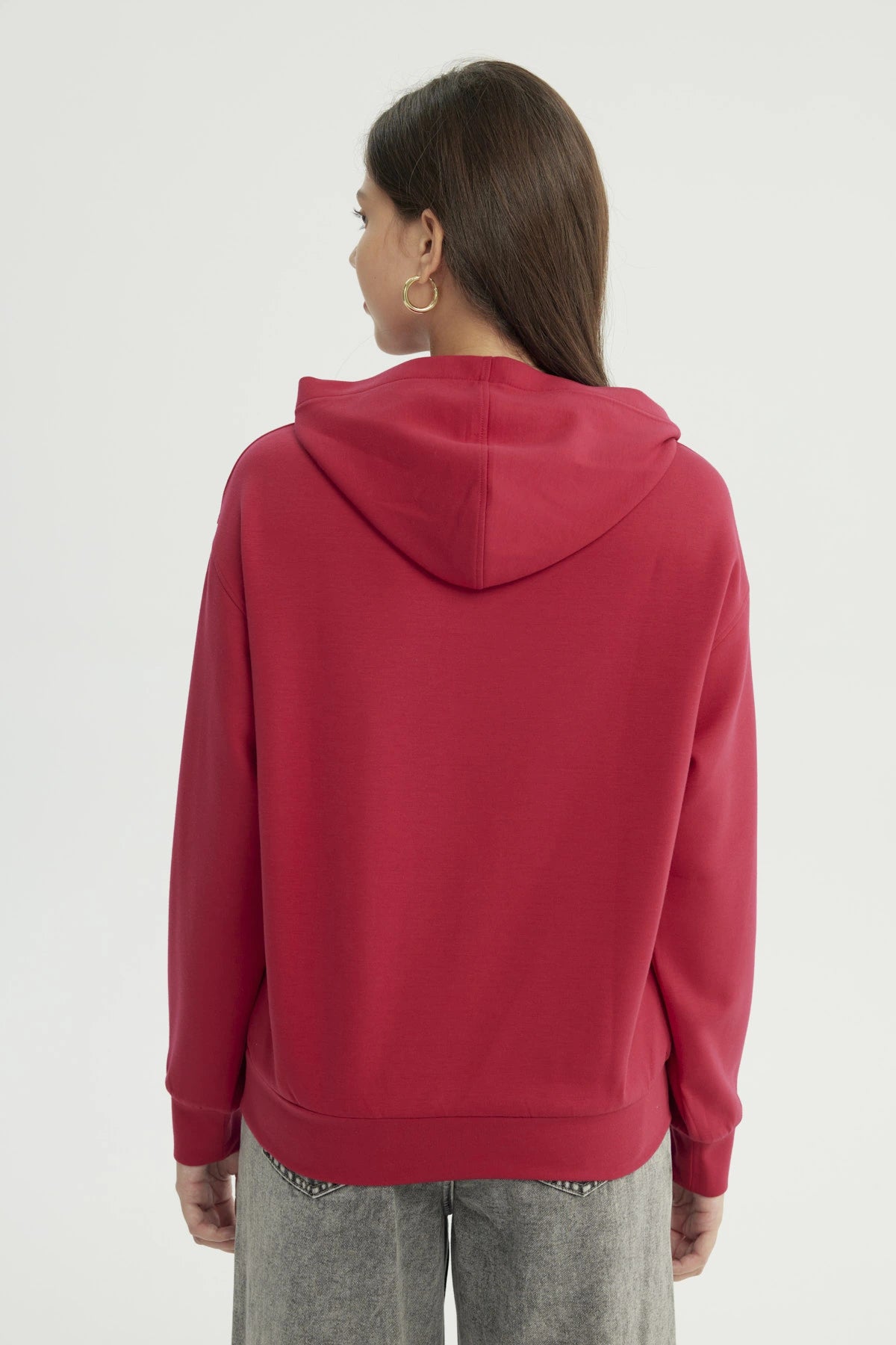 Polerón Mujer Classic Fucsia