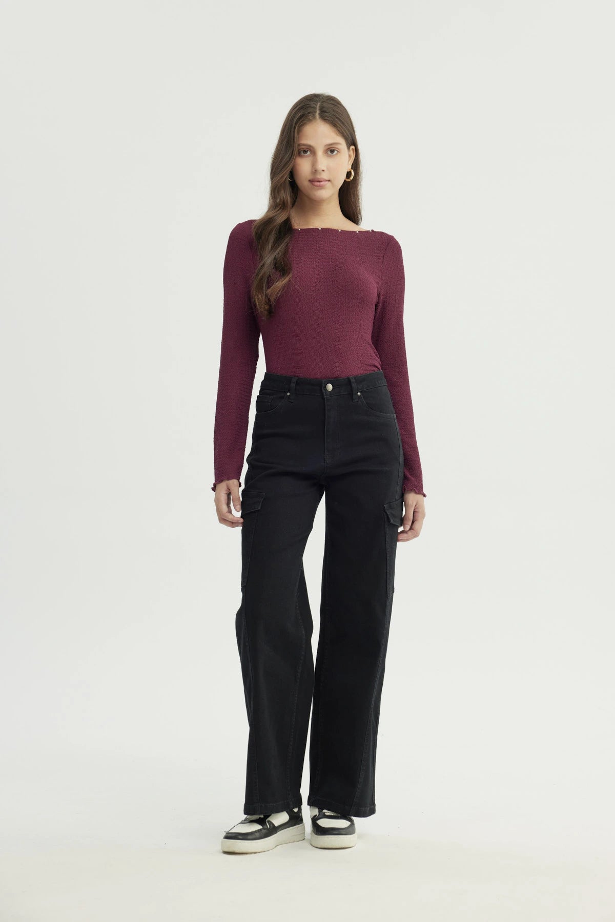 Polera Mujer Ajustado Rojo