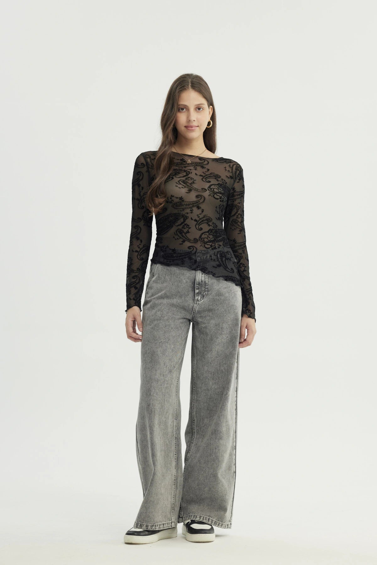 Polera Mujer Ajustado Negro