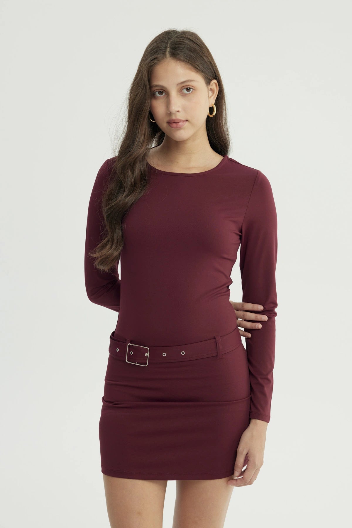 Vestido Mujer Falda Rojo