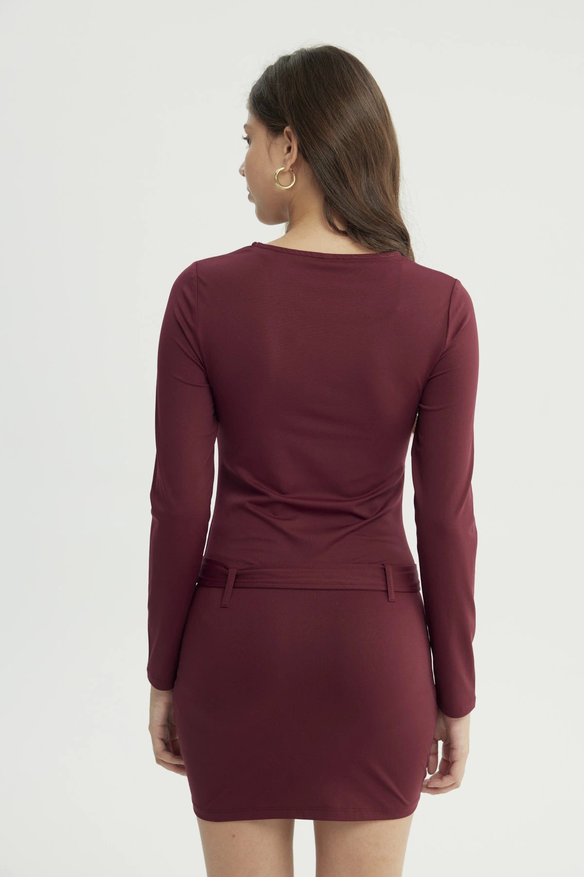 Vestido Mujer Falda Rojo
