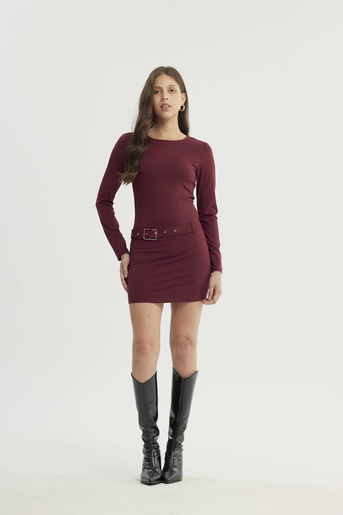 Vestido Mujer Falda Rojo