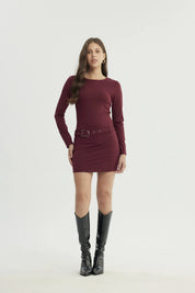 Vestido Mujer Falda Rojo