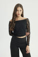 Polera Mujer Ajustado Negro