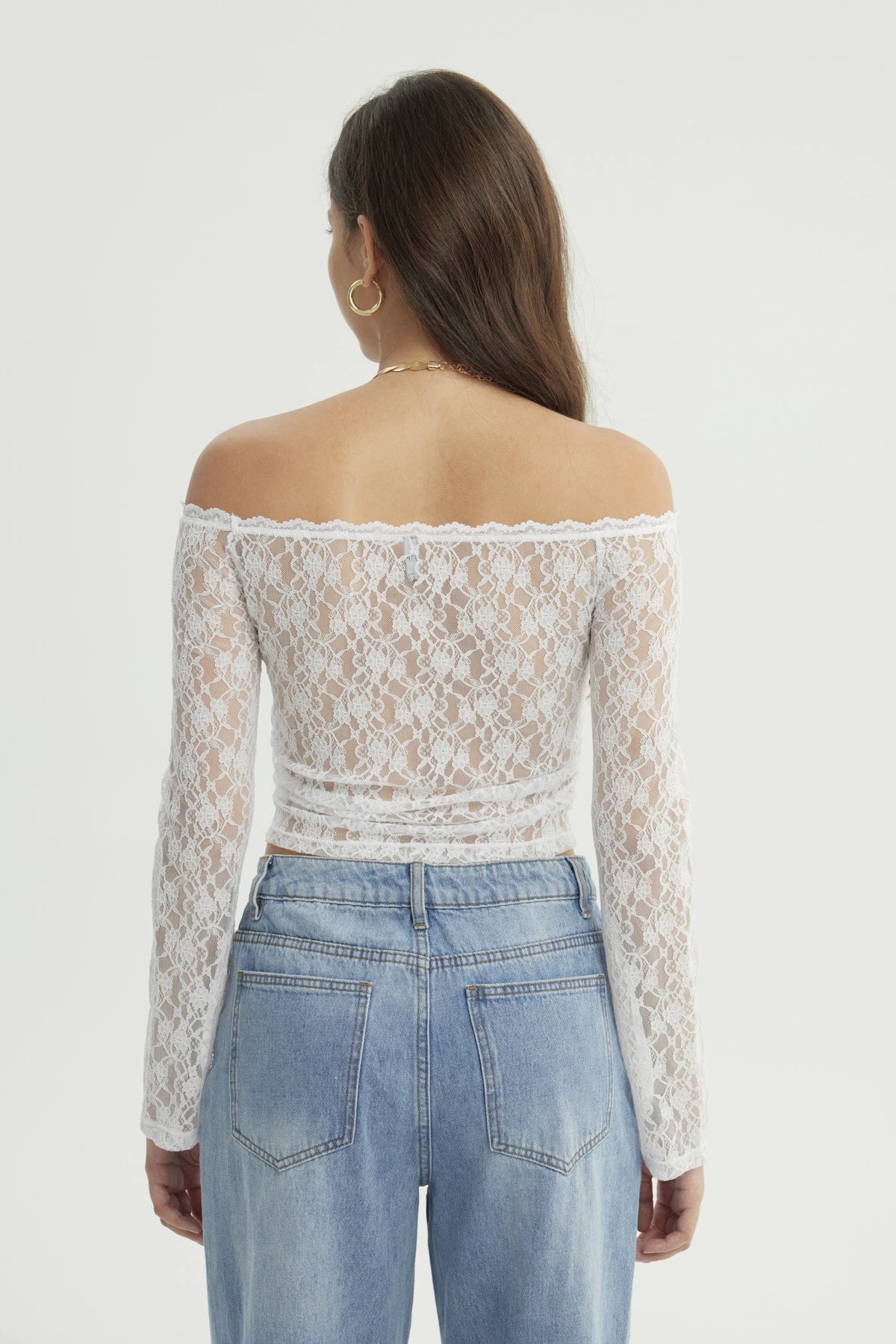 Polera Mujer Ajustado Blanco