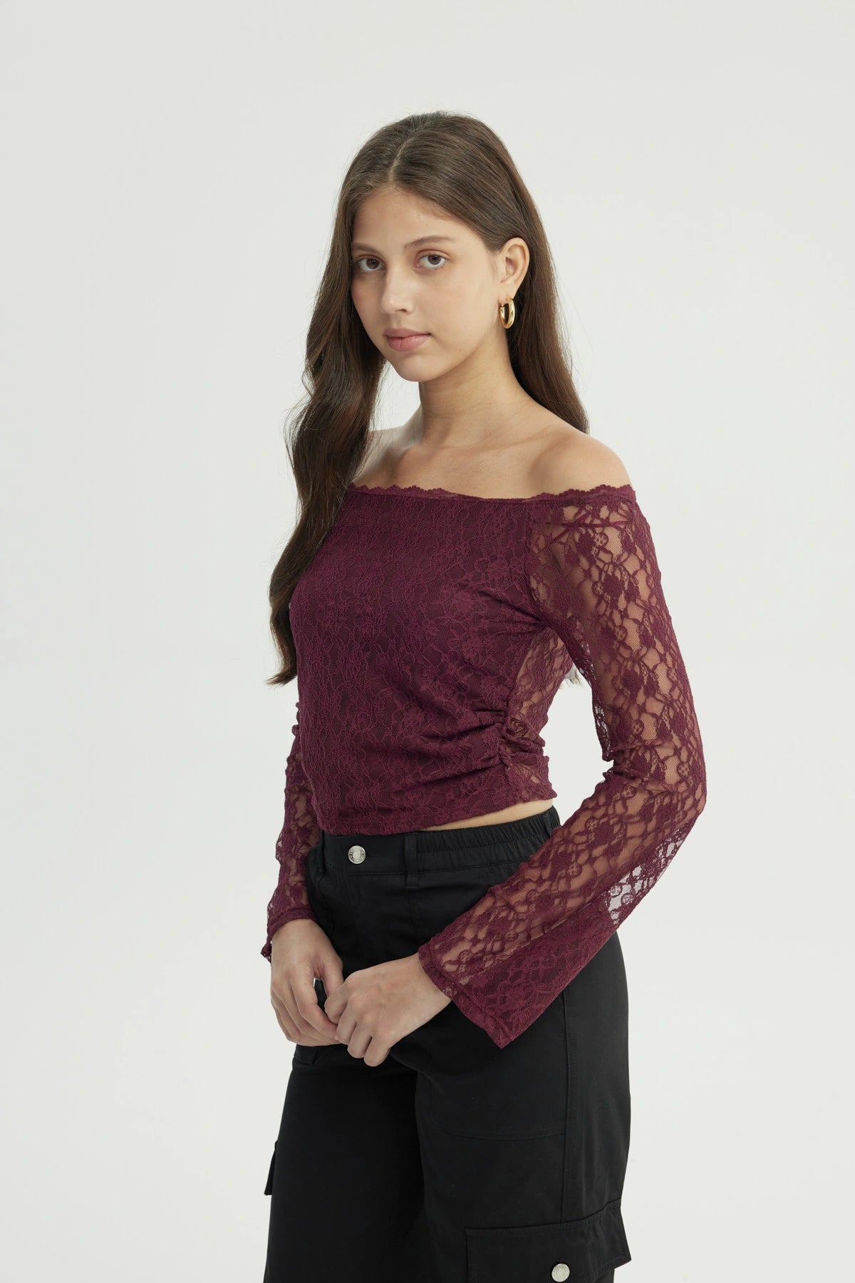 Polera Mujer Ajustado Rojo