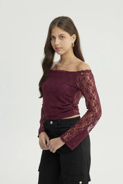 Polera Mujer Ajustado Rojo
