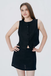 Blazer Slim Mujer Negro