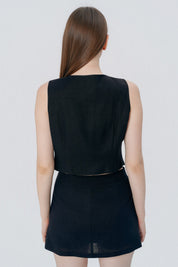 Blazer Slim Mujer Negro