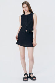 Blazer Slim Mujer Negro