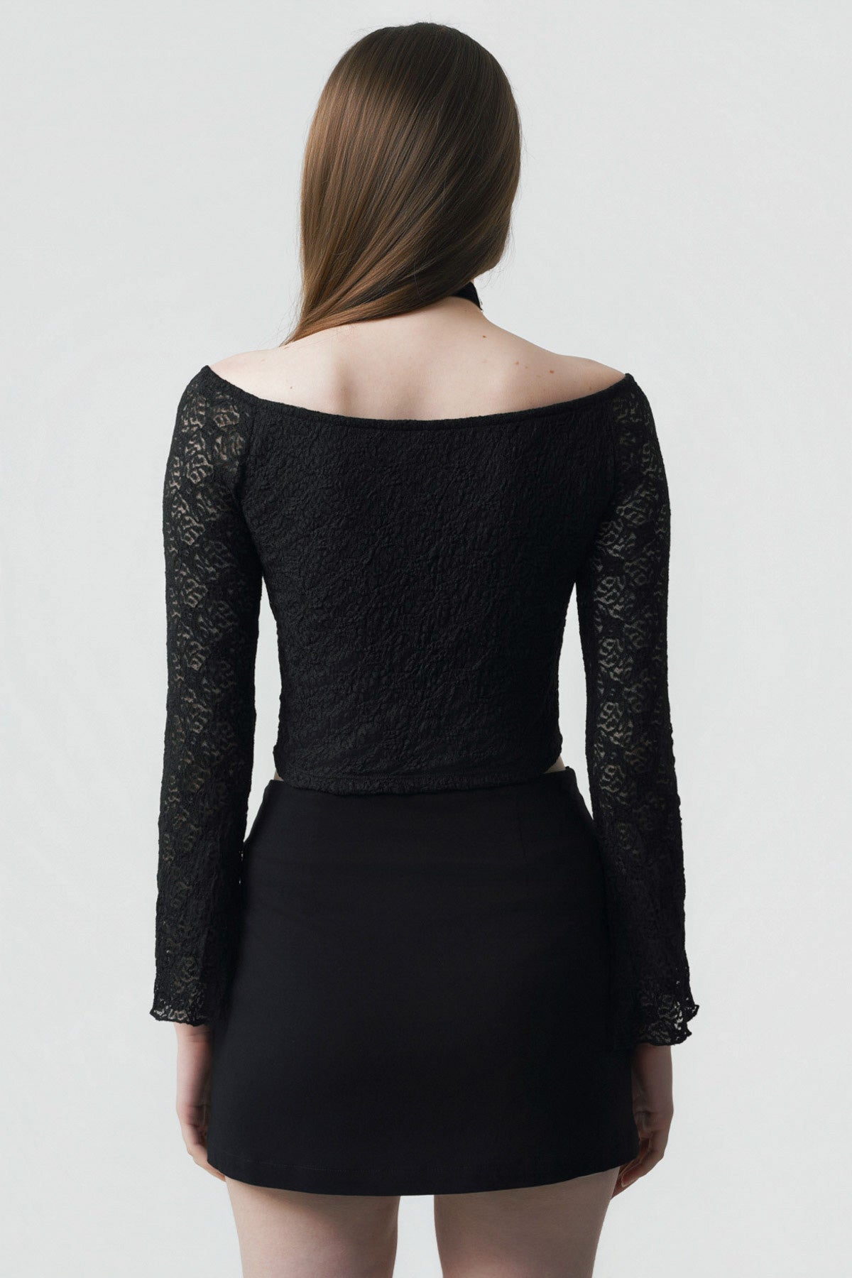 Polera Mujer Ajustado Negro