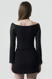 Polera Mujer Ajustado Negro