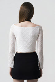 Polera Mujer Ajustado Crudo