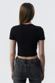Polera Mujer Slim Negro