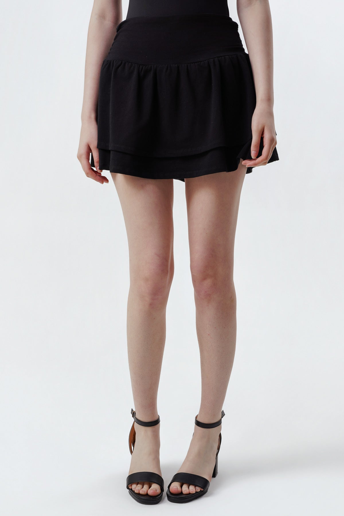 Falda Juvenil Mujer Negro