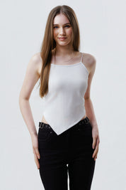 Peto Mujer Slim Fit Blanco
