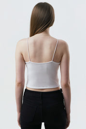 Peto Mujer Slim Fit Blanco