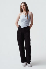 Peto Mujer Slim Fit Celeste