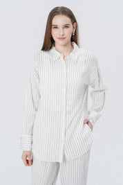 Blusa Loose Mujer Crudo