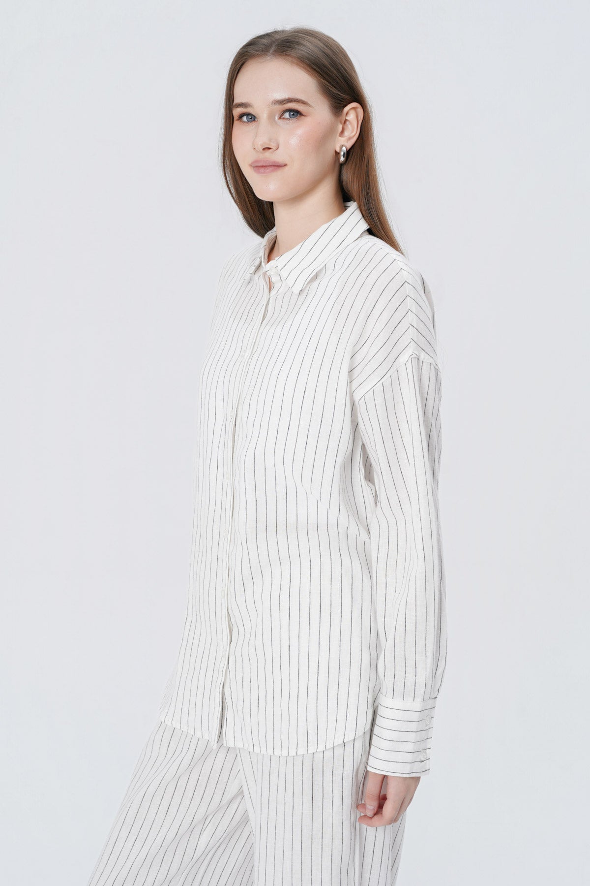 Blusa Loose Mujer Crudo
