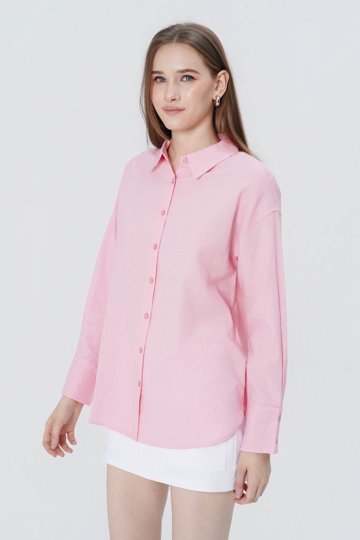 Blusa Loose Mujer Rosado