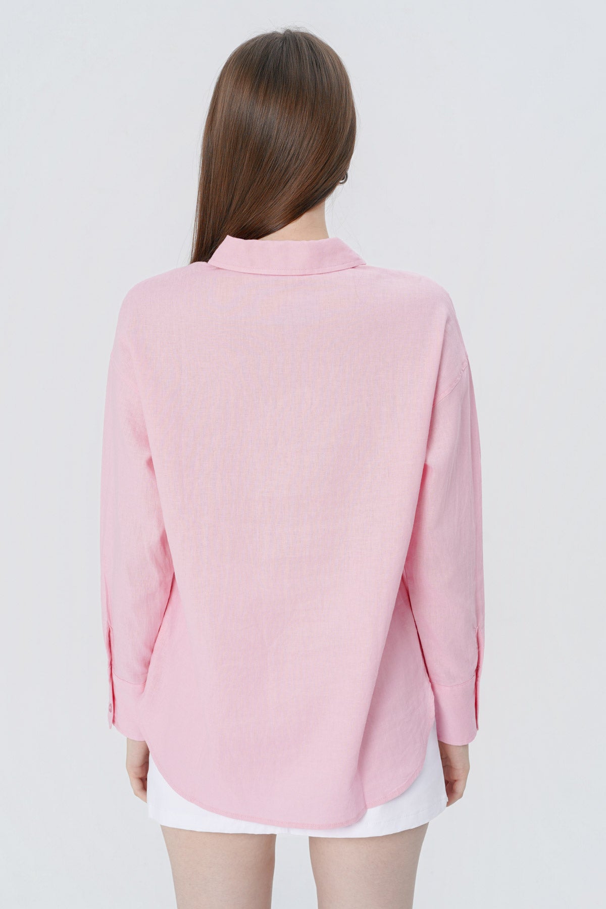 Blusa Loose Mujer Rosado