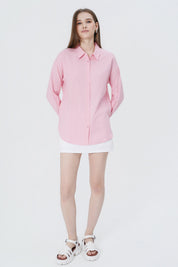 Blusa Loose Mujer Rosado