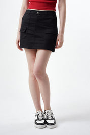 Falda Juvenil Mujer Negro