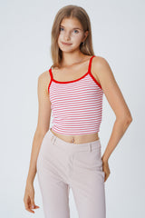 Peto Tight Sin Mangas Mujer Rojo