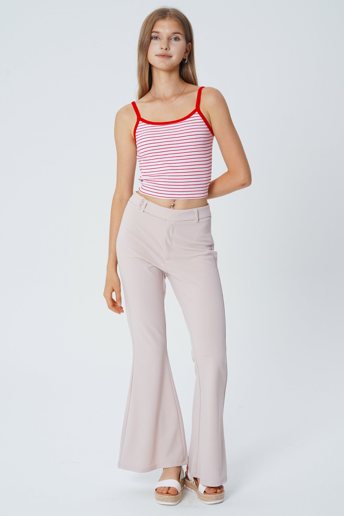 Peto Tight Sin Mangas Mujer Rojo