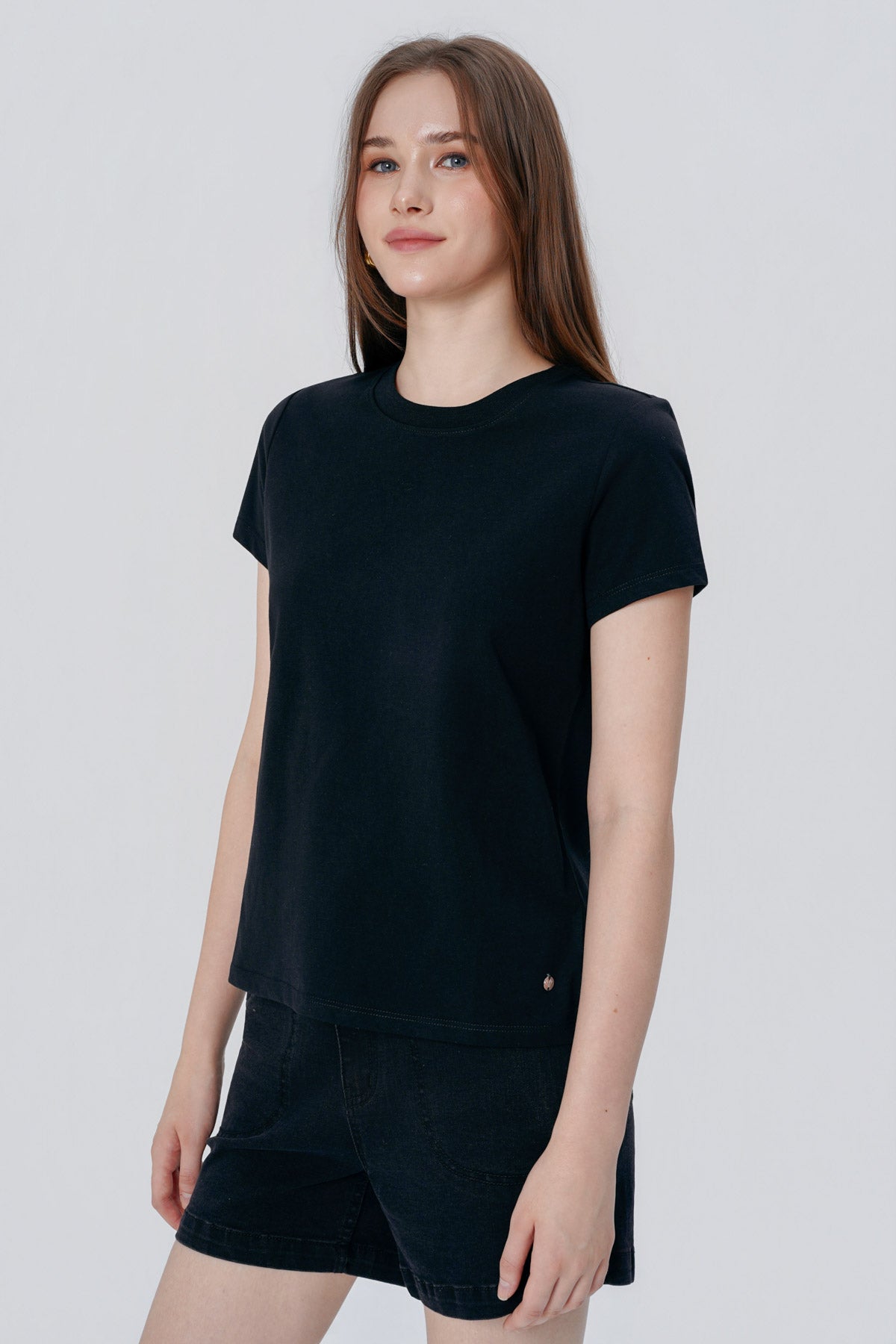 Polera Regular Mujer Negro