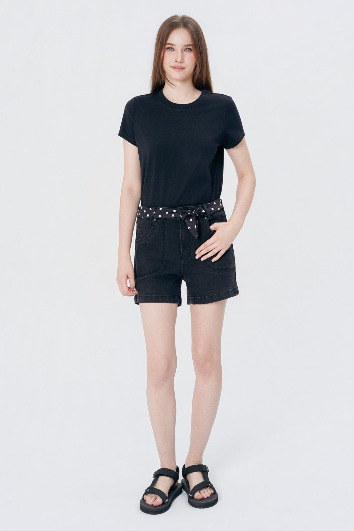 Polera Regular Mujer Negro
