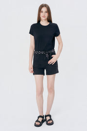 Polera Regular Mujer Negro