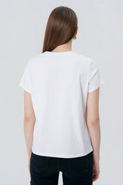 Polera Regular Mujer Blanco