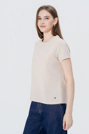 Polera Regular Mujer Beige