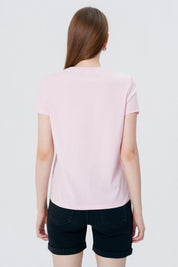Polera Regular Mujer Palo Rosa