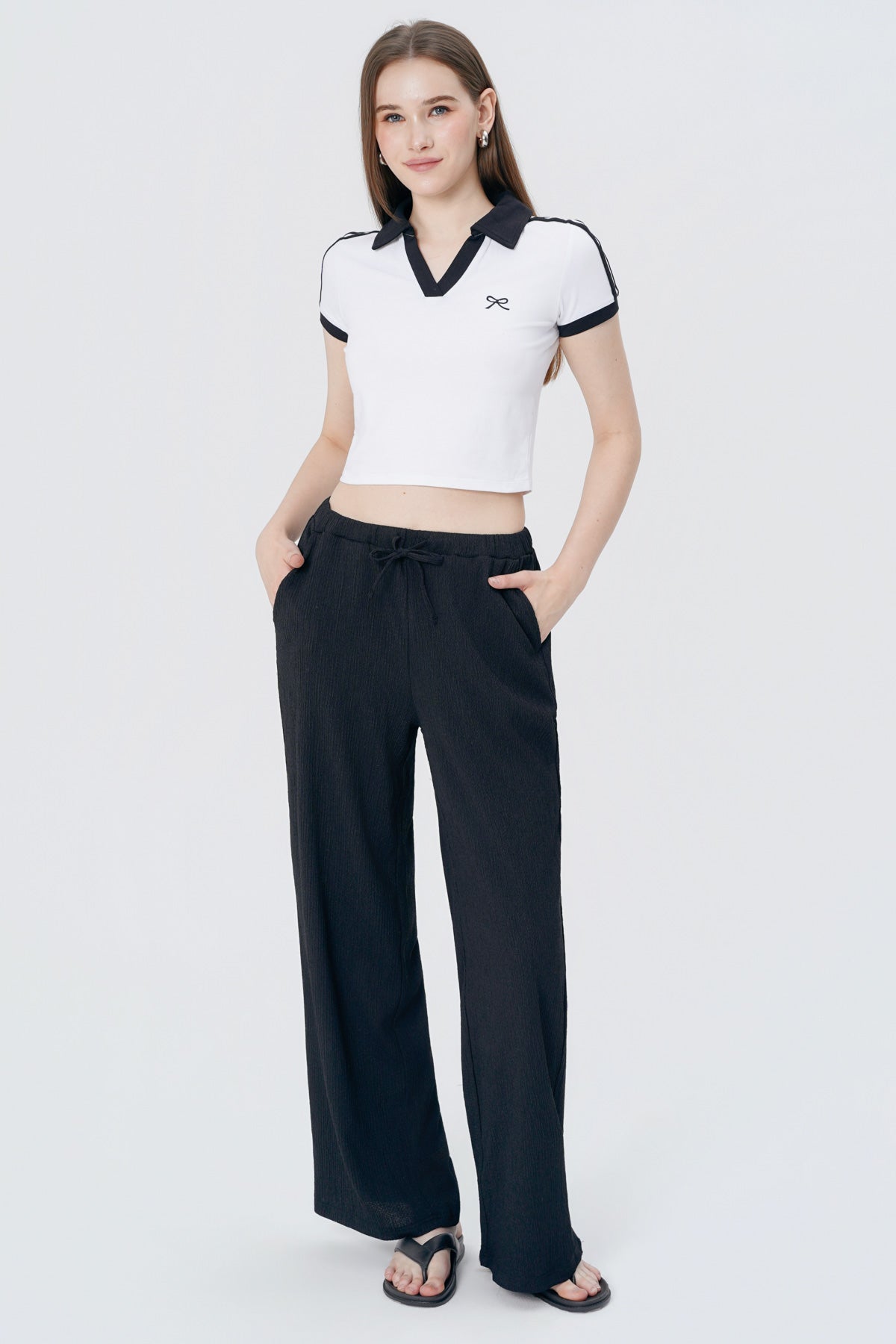 Polera Slim Mujer Blanco