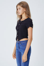 Polera Tight Mujer Negro