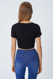 Polera Tight Mujer Negro